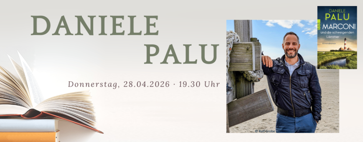 Am 13.4. um 19:30 Uhr findet die Veranstaltung mit Katja Keweritsch zu ihrem Buch Das Flüstern der Marsch statt